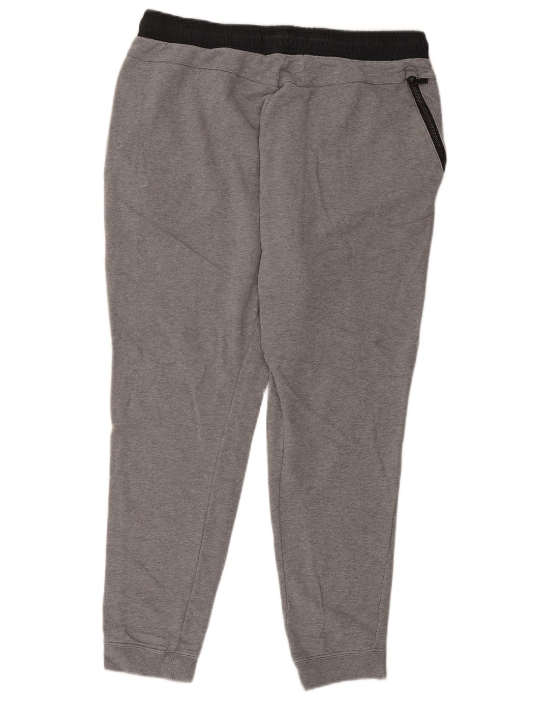 Nike Herren-Trainingshose XL, graue Colourblock-Baumwolle