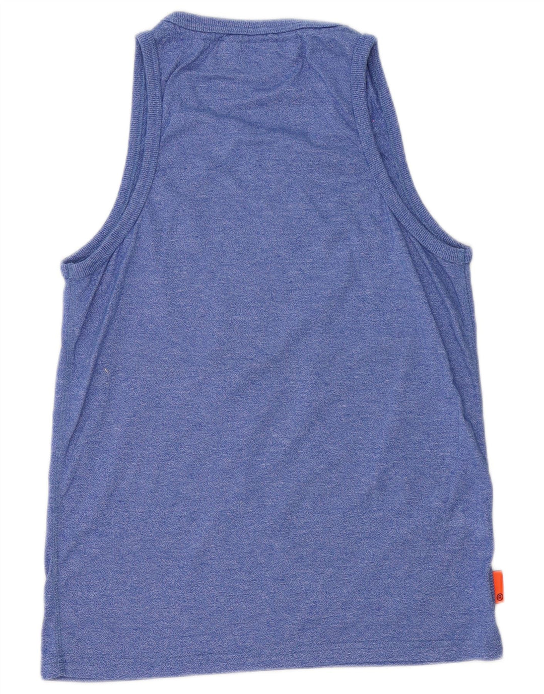 Superdry Herren Grafik-Trägershirt, Größe L, Blau