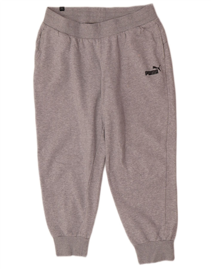 Puma Damen Trainingshose Jogger UK 14 Large Grau