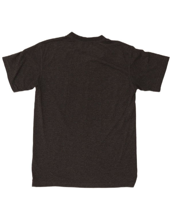 FILA Grafik-T-Shirt für Jungen, 13–14 Jahre, XL, schwarze Baumwolle