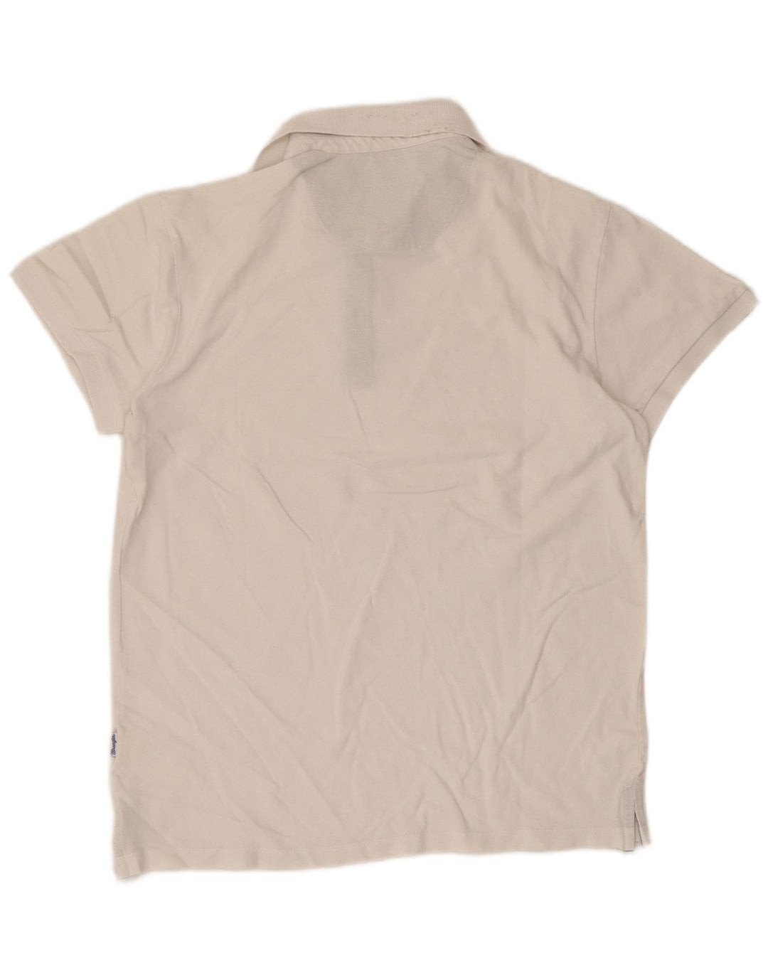 WRANGLER Herren-Poloshirt mit normaler Passform, mittelweiße Baumwolle