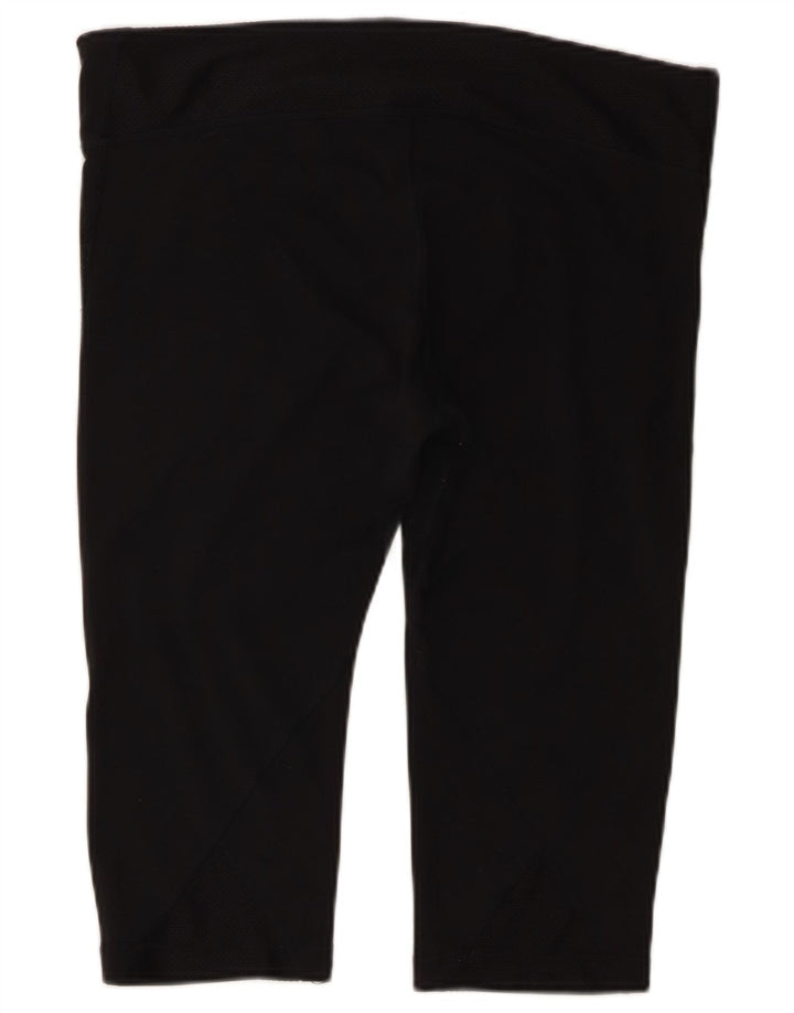 Adidas Damen Capri Leggings UK 18 XL Schwarz