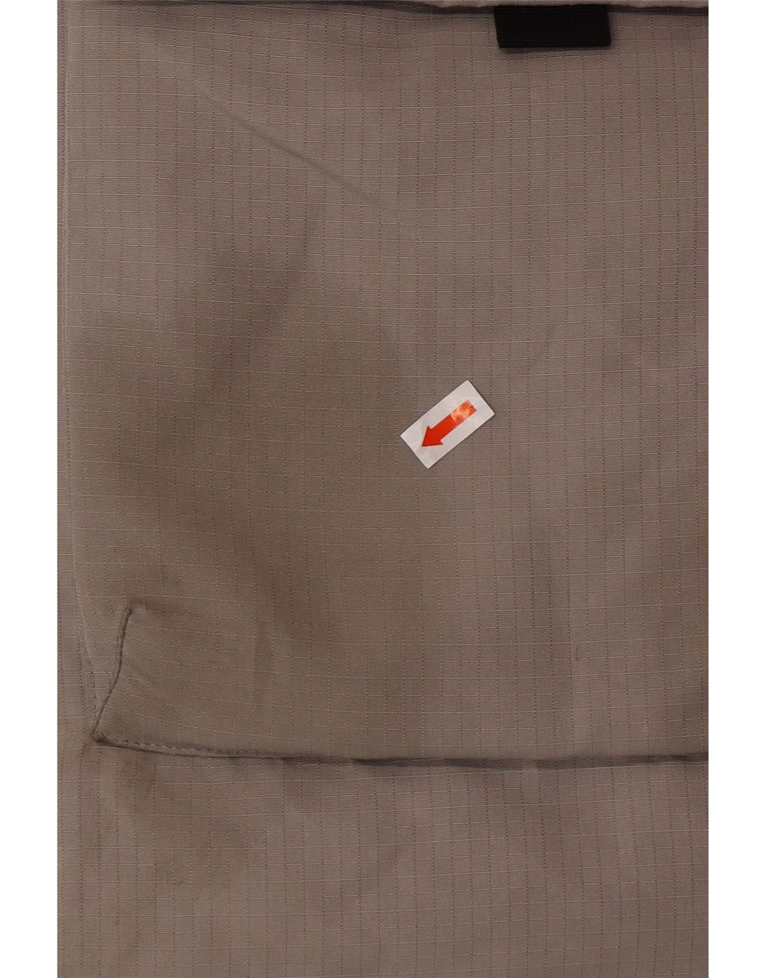 HOLLISTER Wattierte Herrenjacke mit Kapuze, UK 40, großes graues Polyester