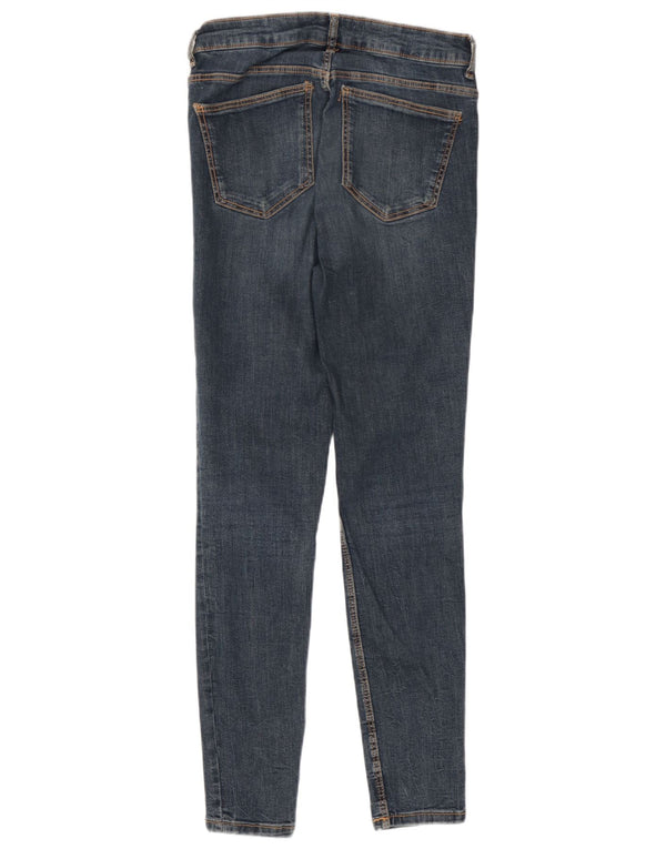 Zara Damen Skinny Jeans EU 38 Small W28 L28 Marineblau
