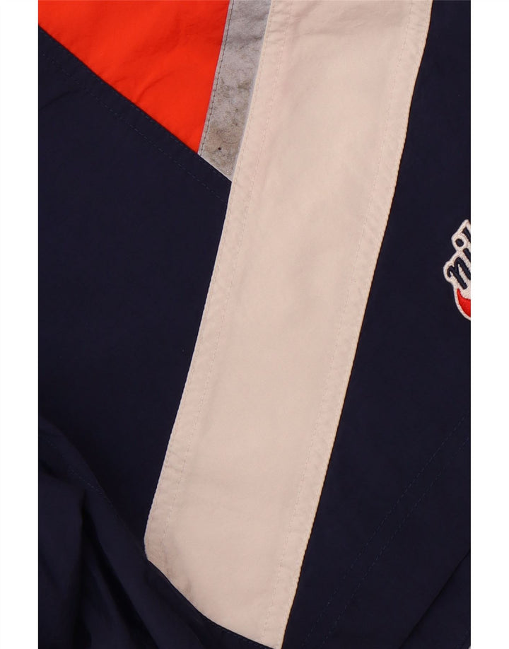 NIKE Herren-Sportshorts, Mittelgroßes marineblaues Colourblock-Polyester