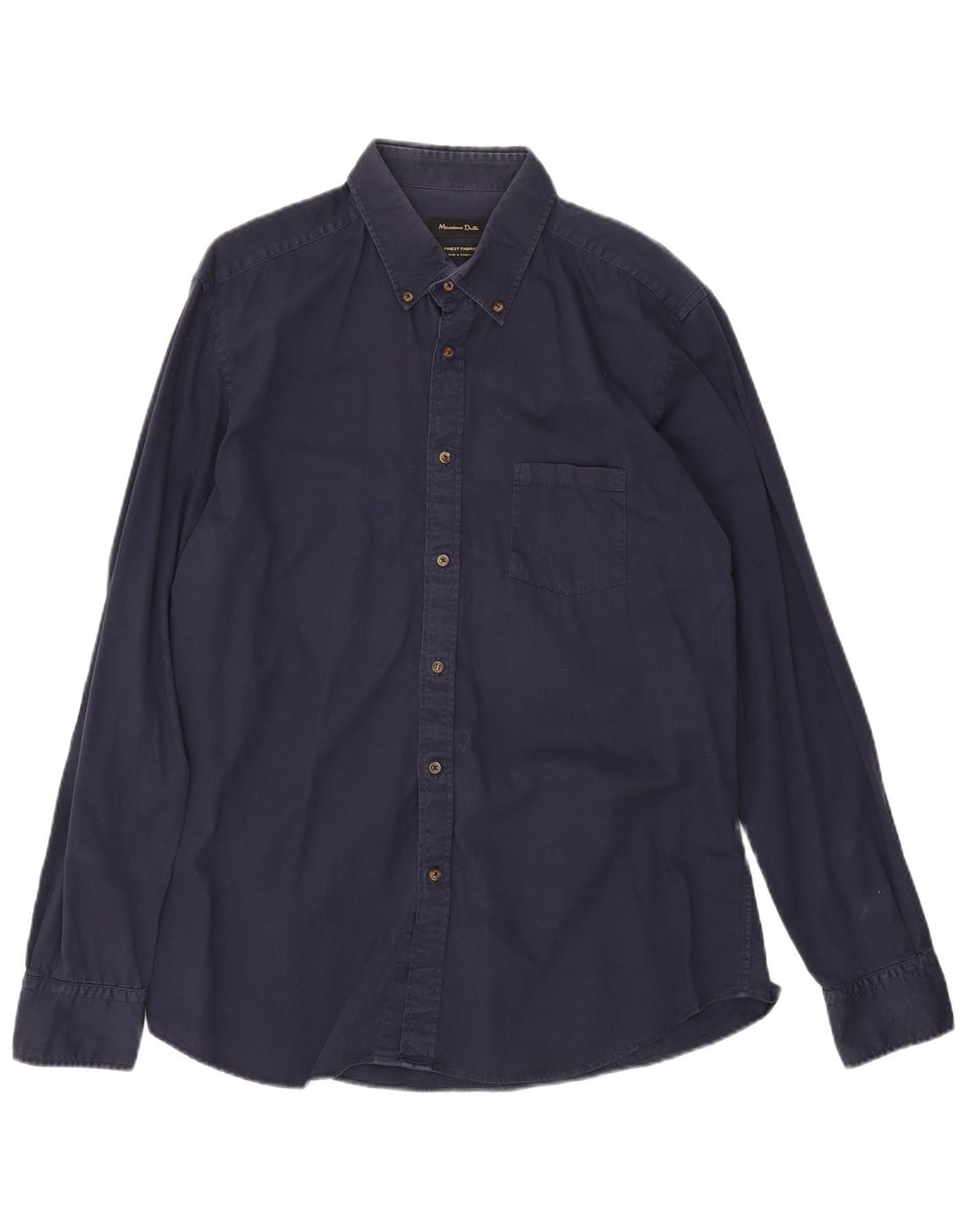 Massimo Dutti Herrenhemd XL Marineblau