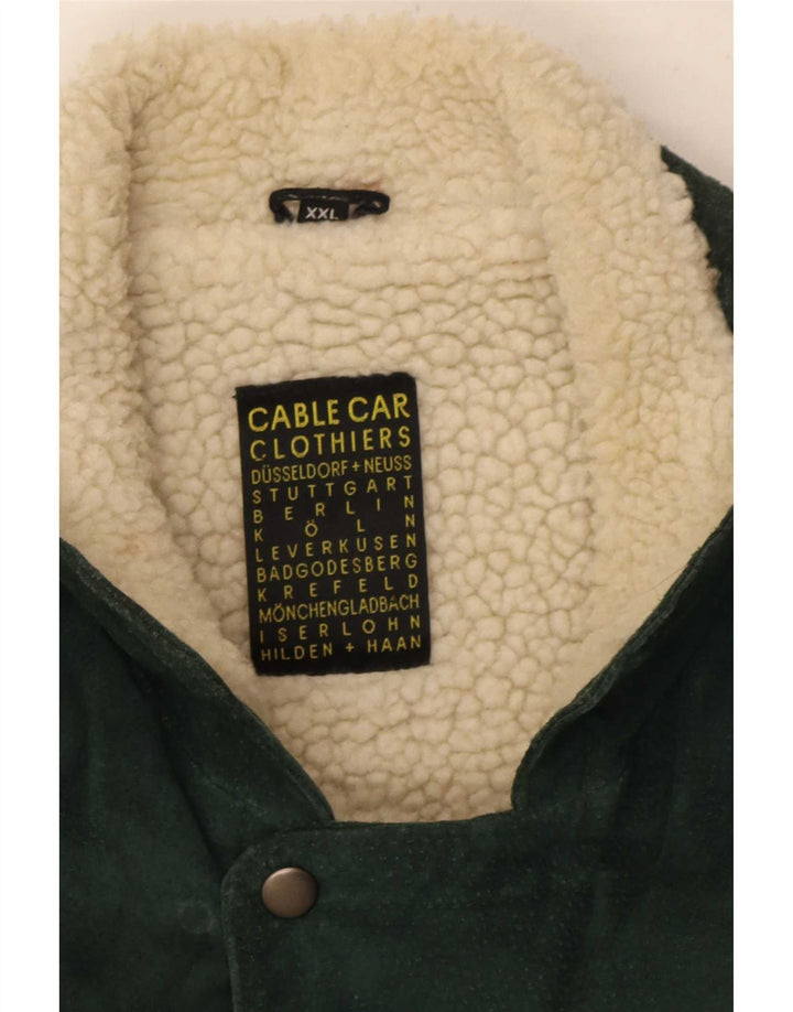 Cable Car Clothiers Herren Shearling Jacke UK 44 2XL Mehrfarbig Fair Isle