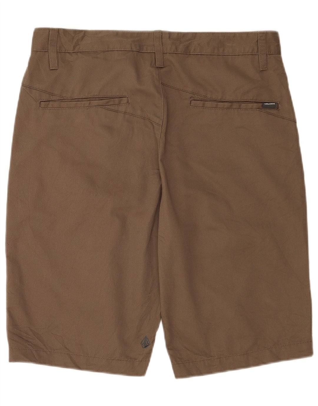 Volcom Herren Chinoshorts W31 mittelbraune Baumwolle