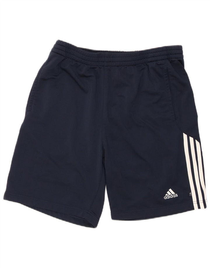 Adidas Herren Sport Shorts XL Marineblau Polyester