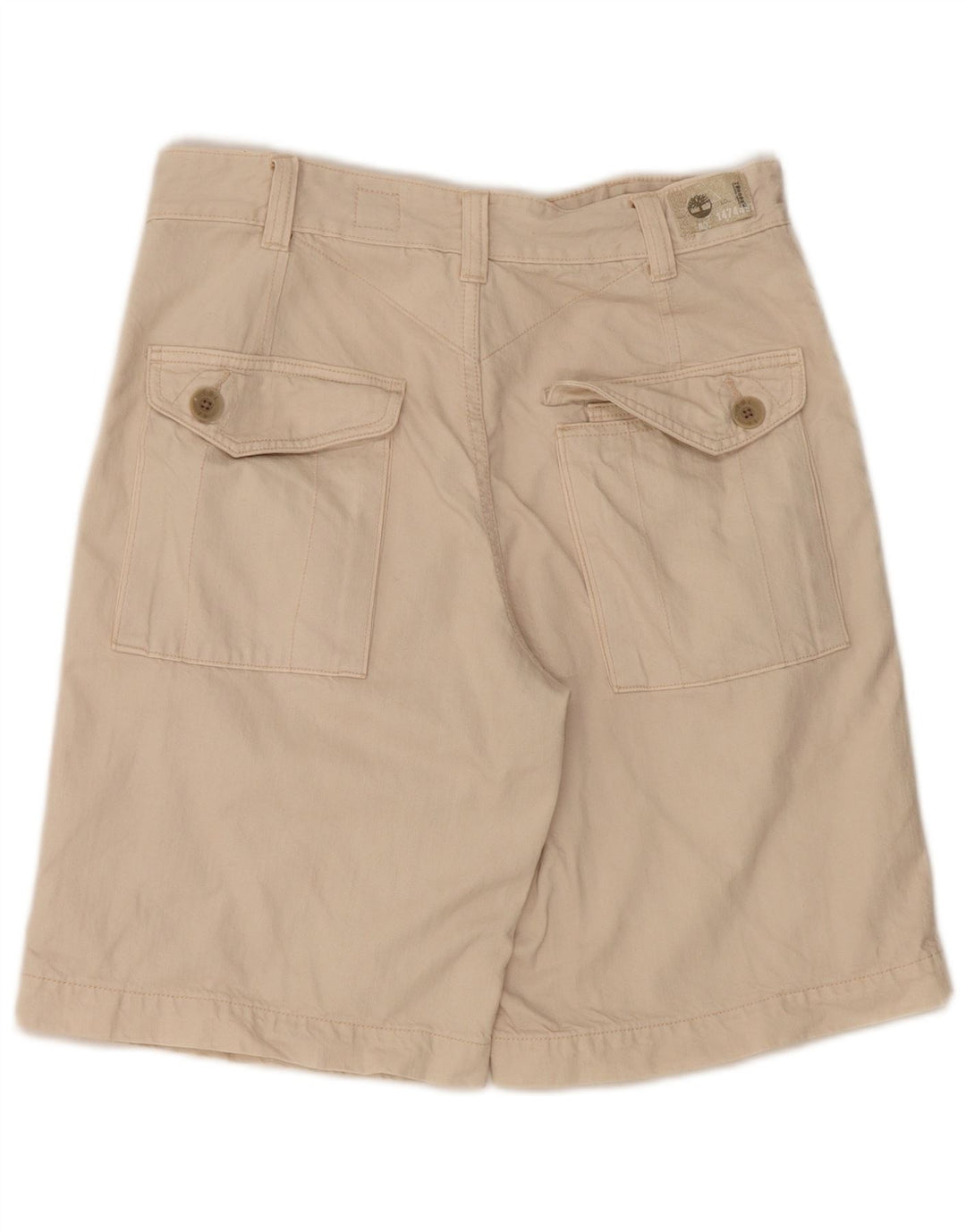 TIMBERLAND Mens Cargo Shorts W31 Medium Beige Cotton