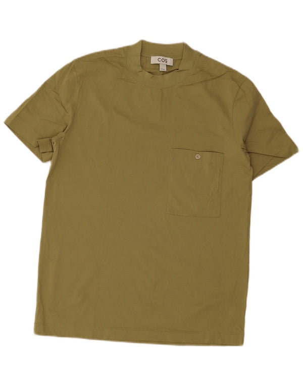 Cos Herren T-Shirt Top Small Khaki