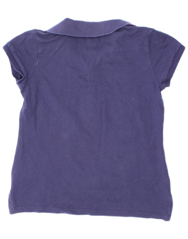Polo Ralph Lauren Mädchen-Hemd, mittelgroß, marineblau, Baumwolle, 8–9 Jahre