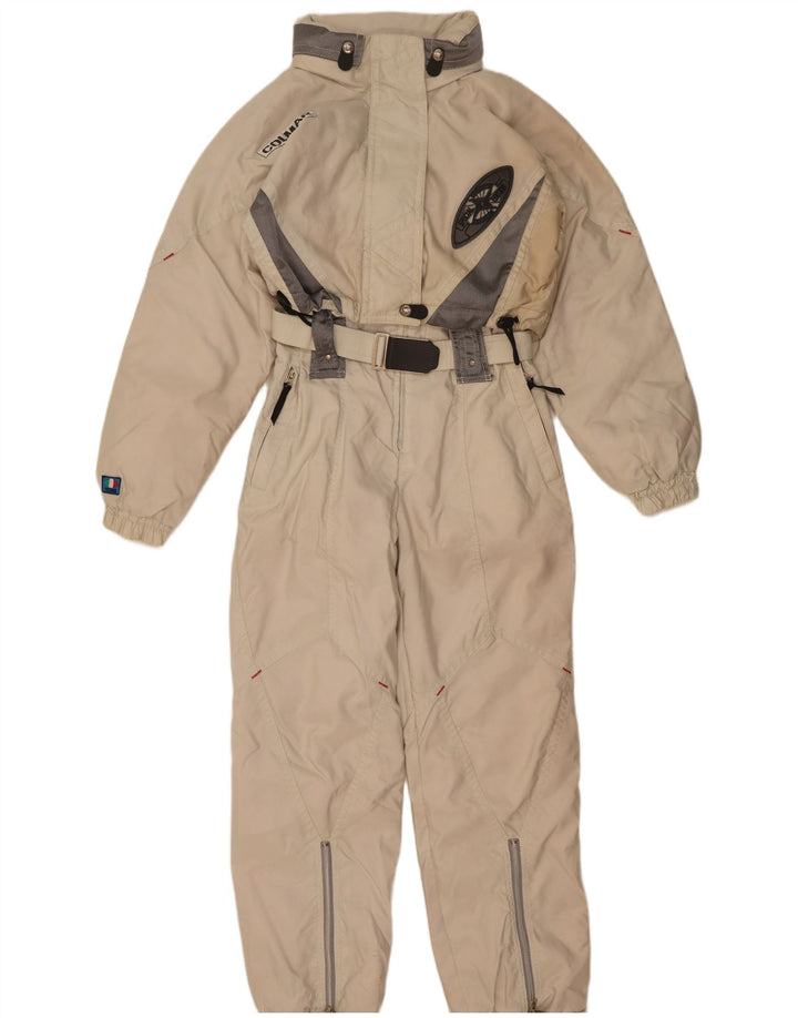 Colmar Damen-Skioverall mit Kapuze, IT 46, Größe L, Weiß, Farbblock