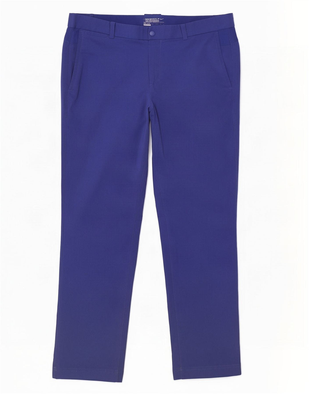 Nike Herren Golf Straight Chino Hose W34 L32 Blaues Polyester