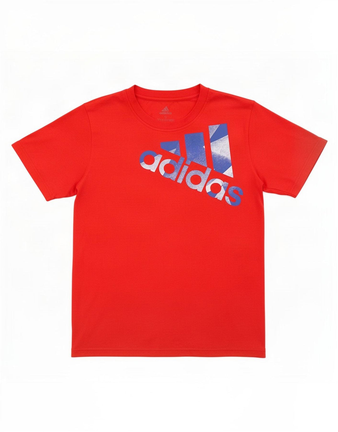 Adidas Herren Grafik T-Shirt Top Small Rot Polyester