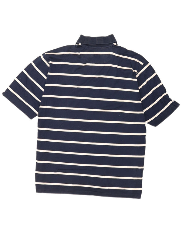 Paul & Shark Herren Yachting Poloshirt 2XL Marineblau gestreift aus Baumwolle