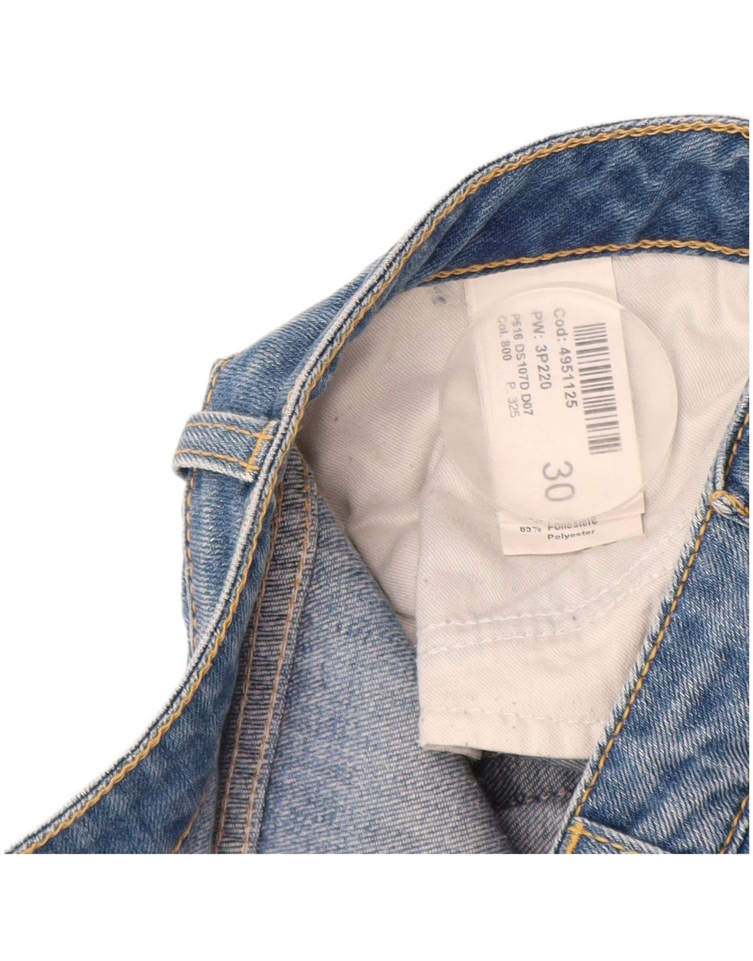 DONDUP Damen Slim Jeans W30 L32 Blaue Baumwolle