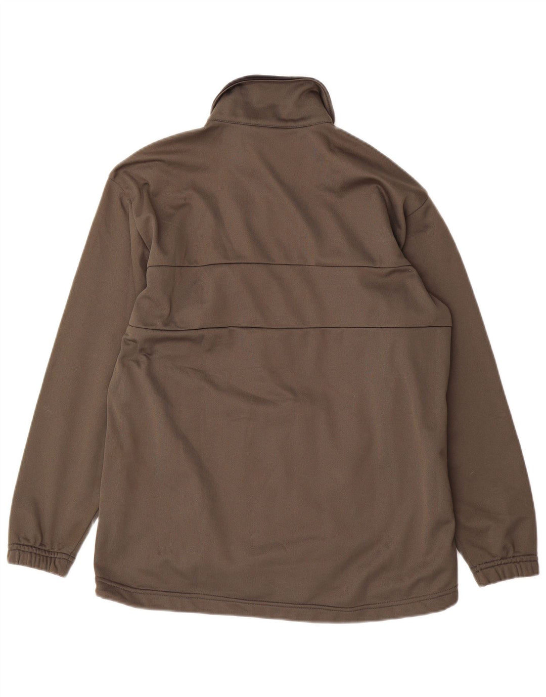 ASICS Damen-Trainingsanzugoberteil mit lockerer Passform, Größe UK 14, mittleres Khaki