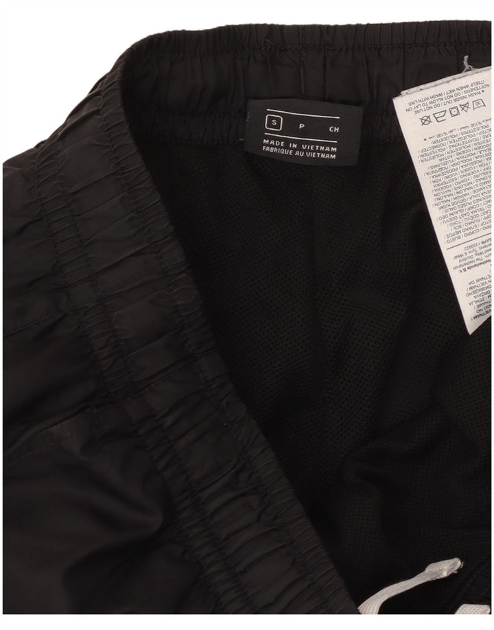 NIKE Herren-Trainingshose, Jogginghose, klein, schwarzes Nylon