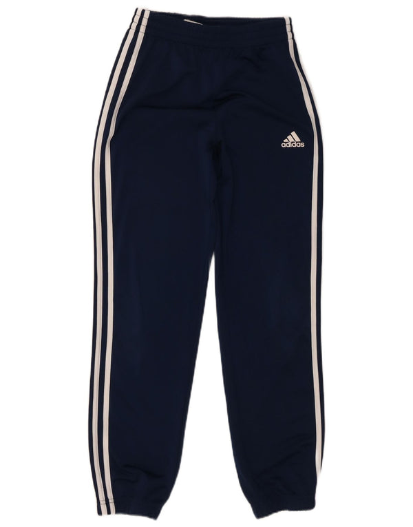 Adidas Jungen Trainingshose Jogger 11-12 Jahre Marineblau Polyester