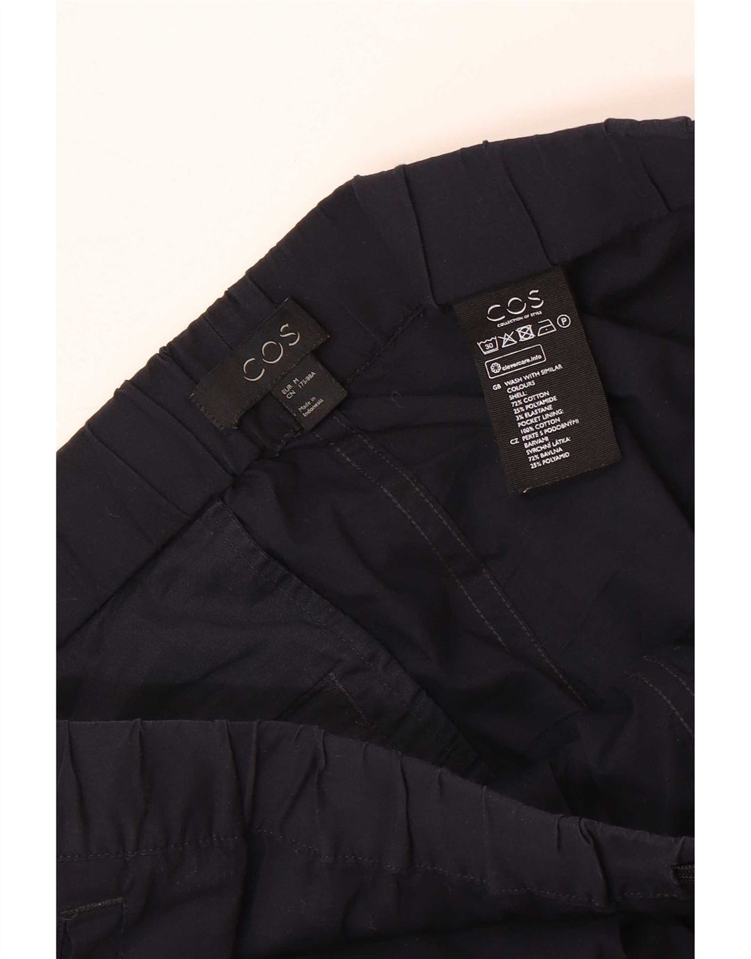 Cos Herren-Jogginghose, Größe M, W32, L29, Marineblau, Baumwolle