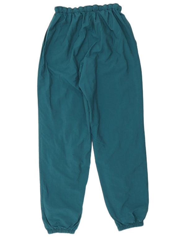Vintage Herren Trainingshose Jogger IT 48 2XL Blau Polyester