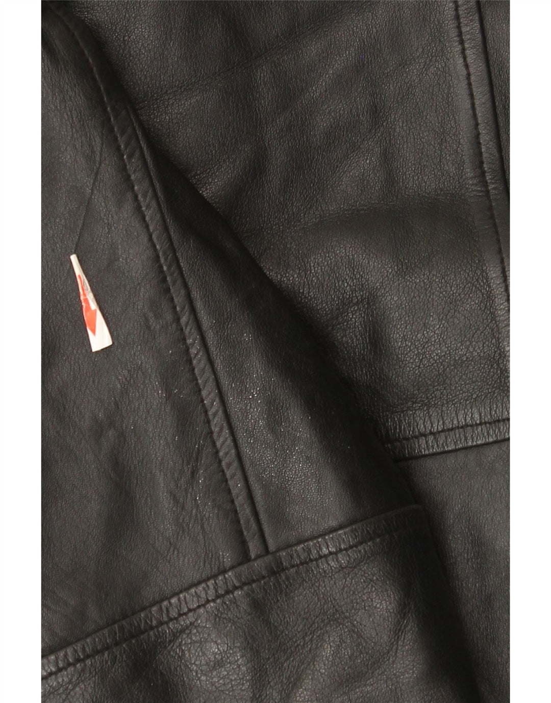 Marks & Spencer Herren Lederjacke UK 38 Mittelschwarzes Leder