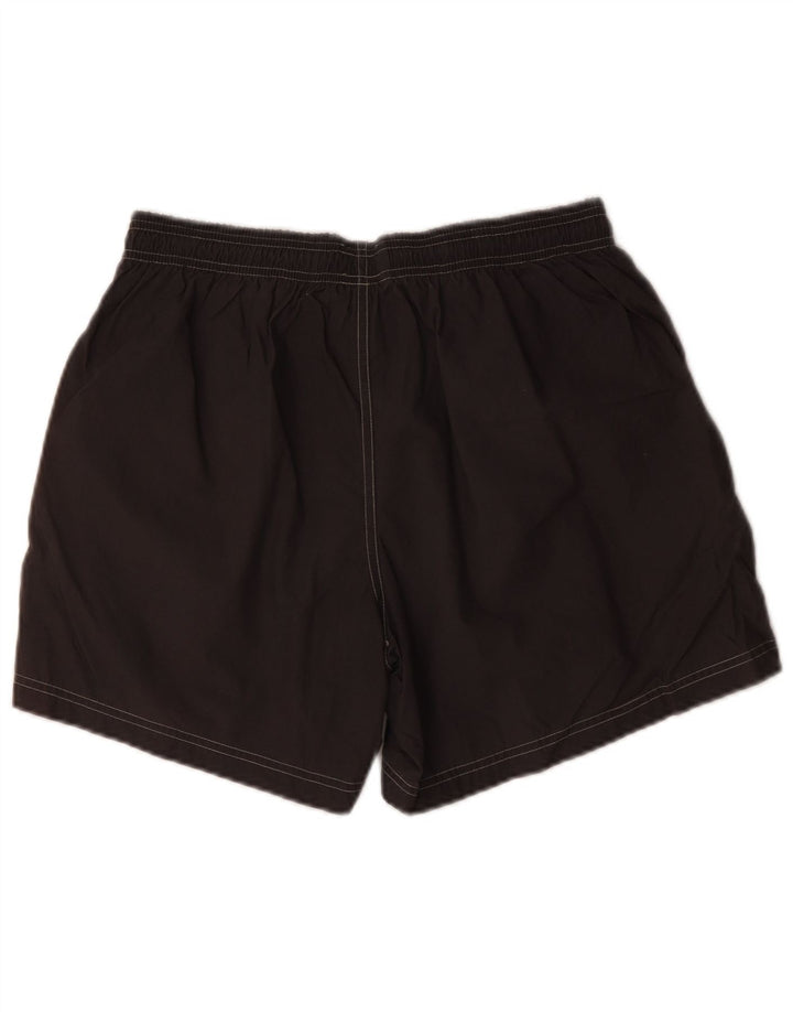 Reebok Herren-Badeshorts aus mittelgrauer Baumwolle