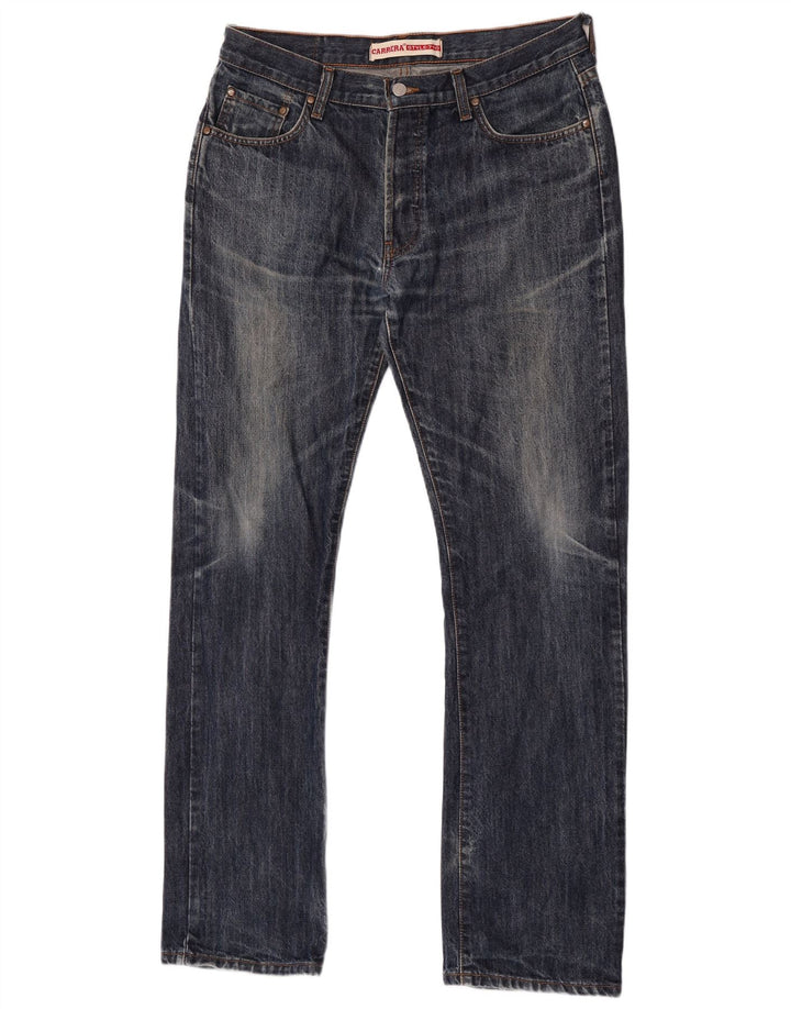 Carrera Herren Straight Jeans W36 L34 Marineblau