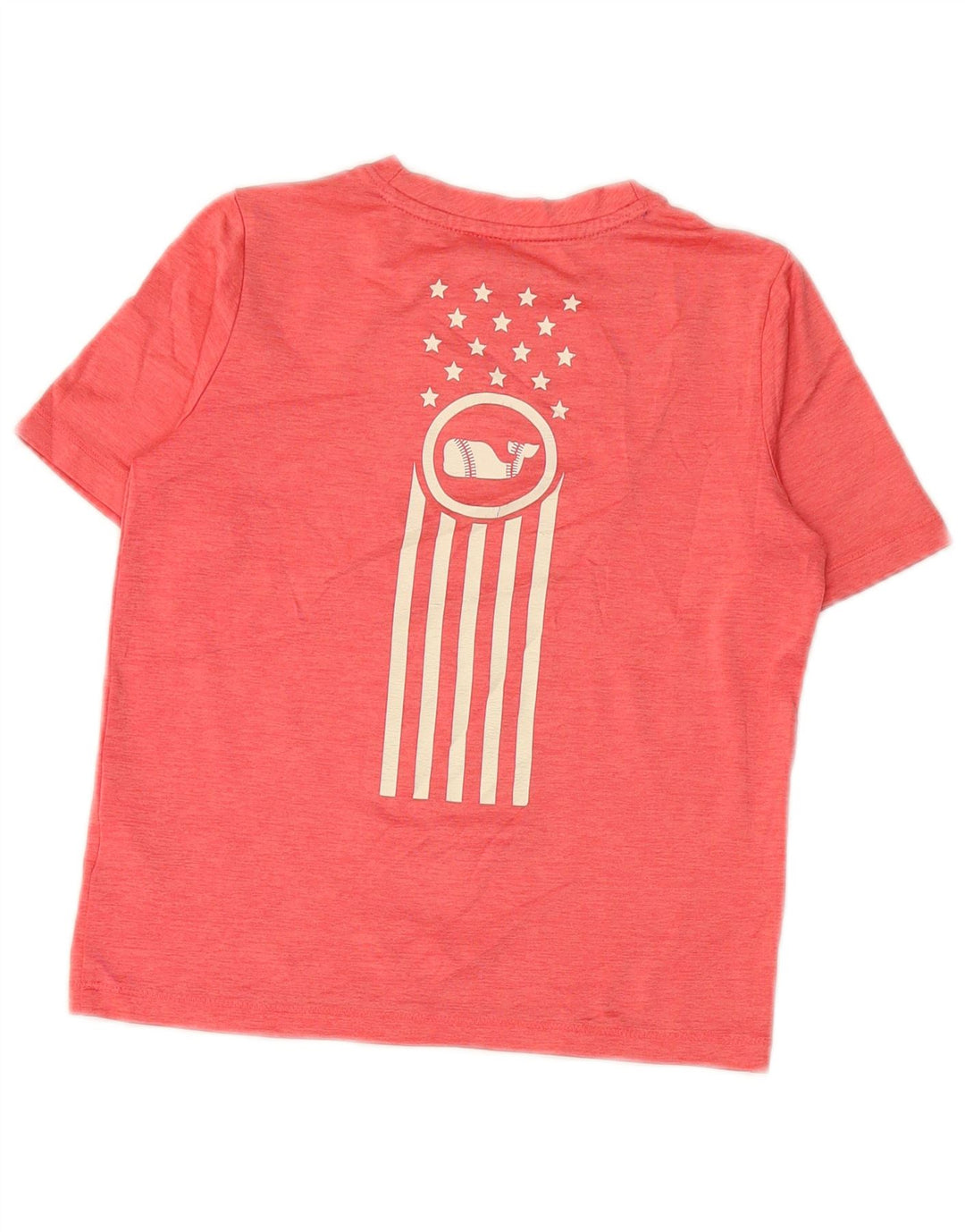 VINEYARD VINES Jungen Performance Graphic T-Shirt Top 4–5 Jahre Rosa