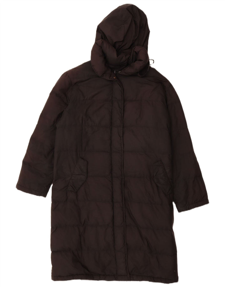 CIESSE PIUMINI Wattierter Damenmantel mit Kapuze IT 42 Mittelschwarzes Polyester
