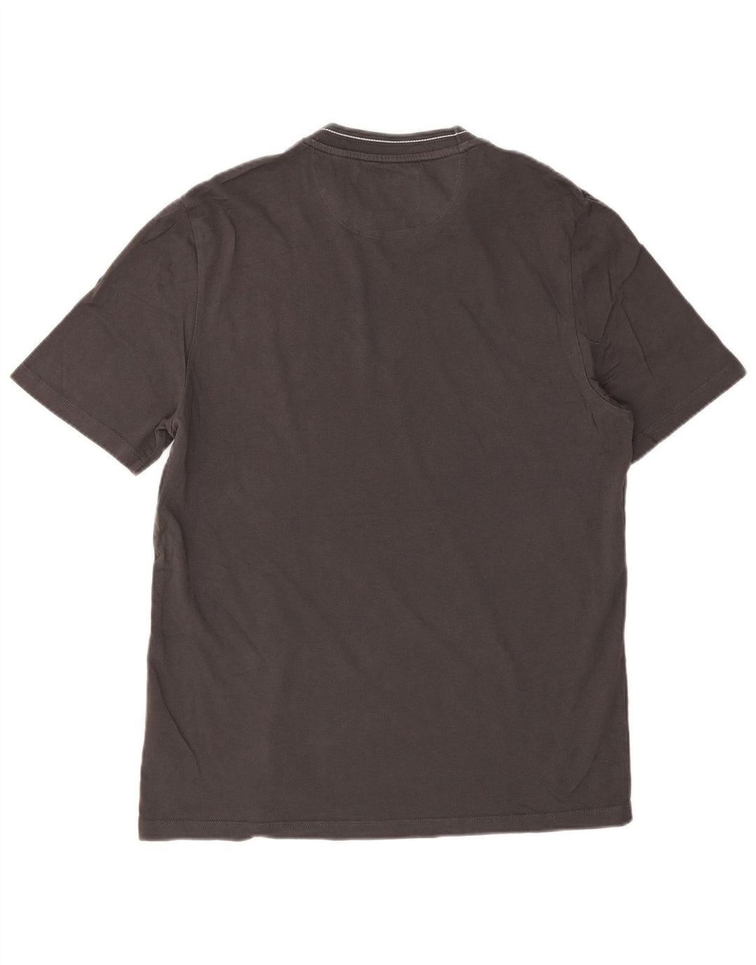 Lyle & Scott Herren T-Shirt-Oberteil aus mittelgrauer Baumwolle