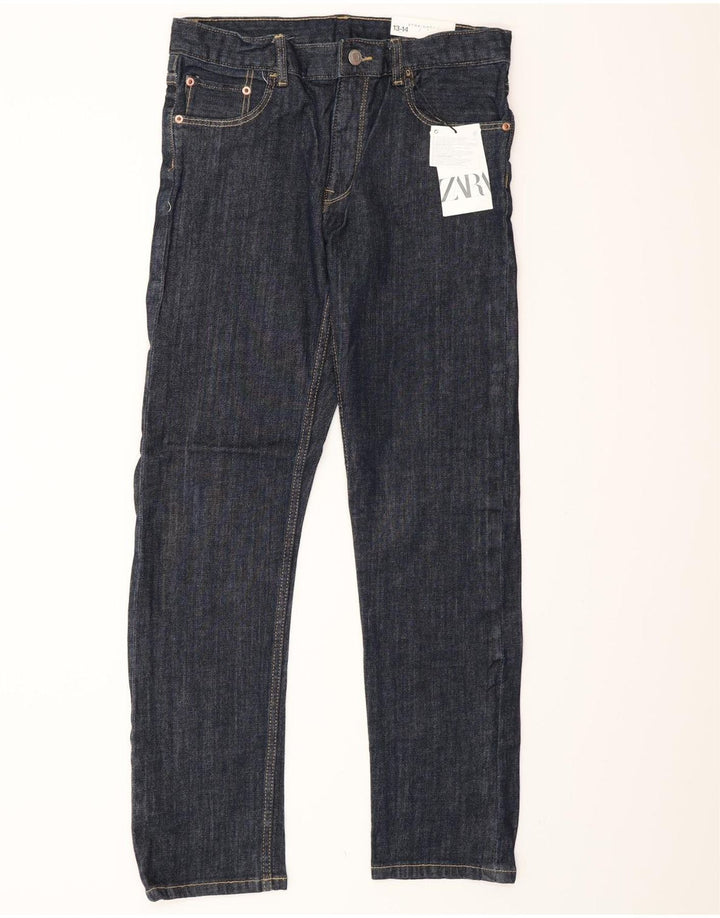 Gerade Jeans für Jungen von Zara, 13–14 Jahre, W28, L28, Marineblau, Baumwolle