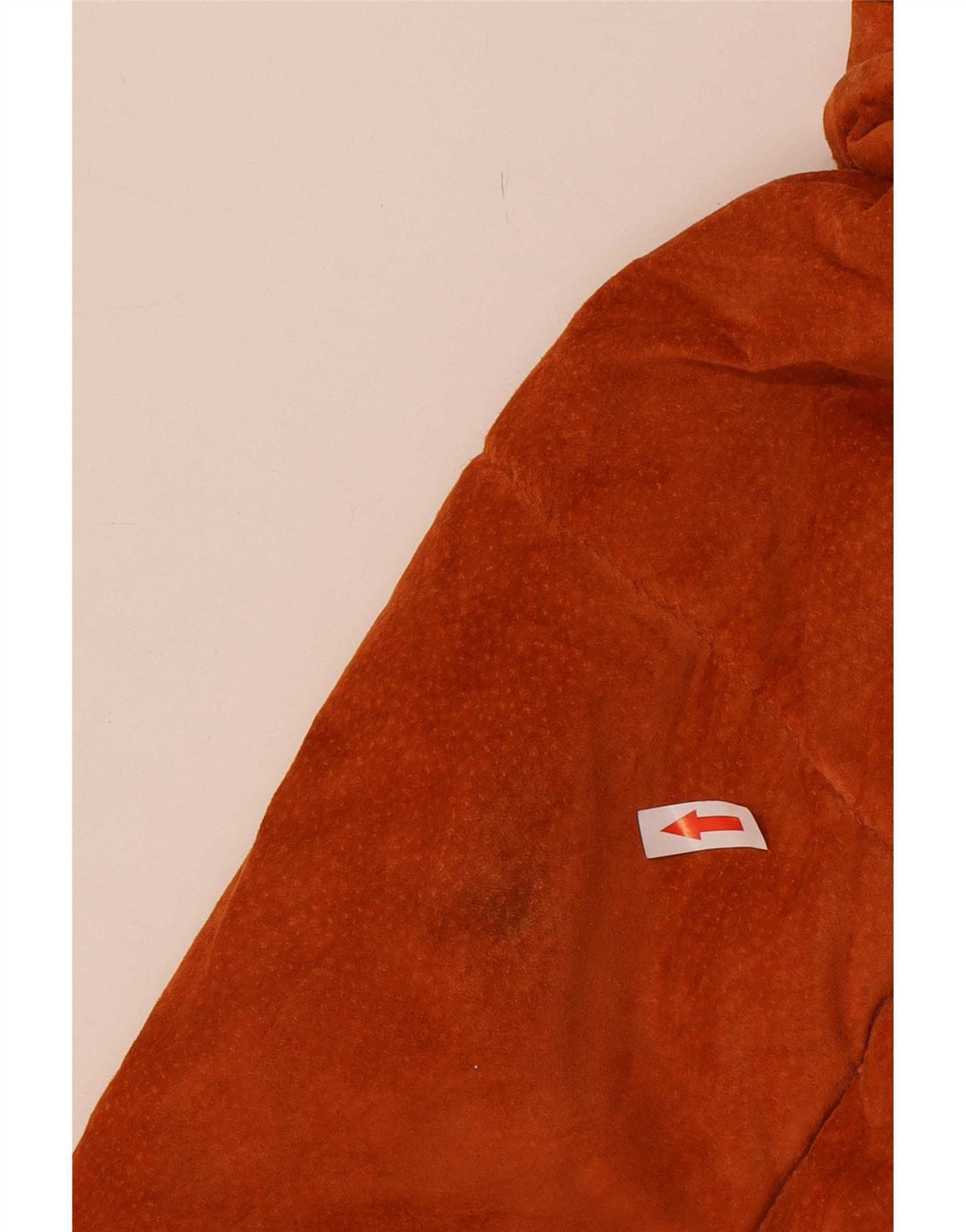 Fox Damen Kapuzen-Wildlederjacke UK 18 XL Orange