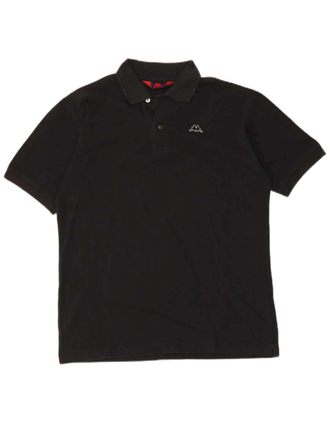 Kappa Herren Poloshirt Mittelschwarze Baumwolle