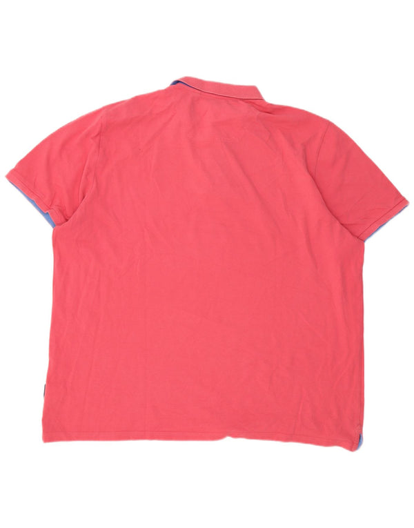 Joules Herren-Poloshirt mit klassischer Passform, 2XL, rosa Baumwolle