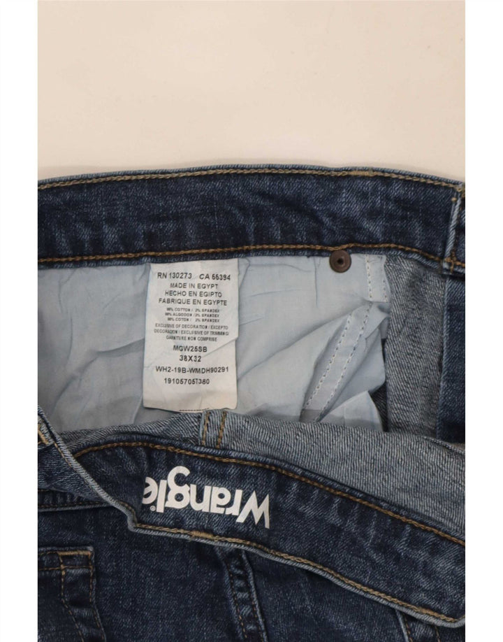 Wrangler Herren-Jeans mit normaler Passform, gerade Passform, W38, L32, Blau, Baumwolle