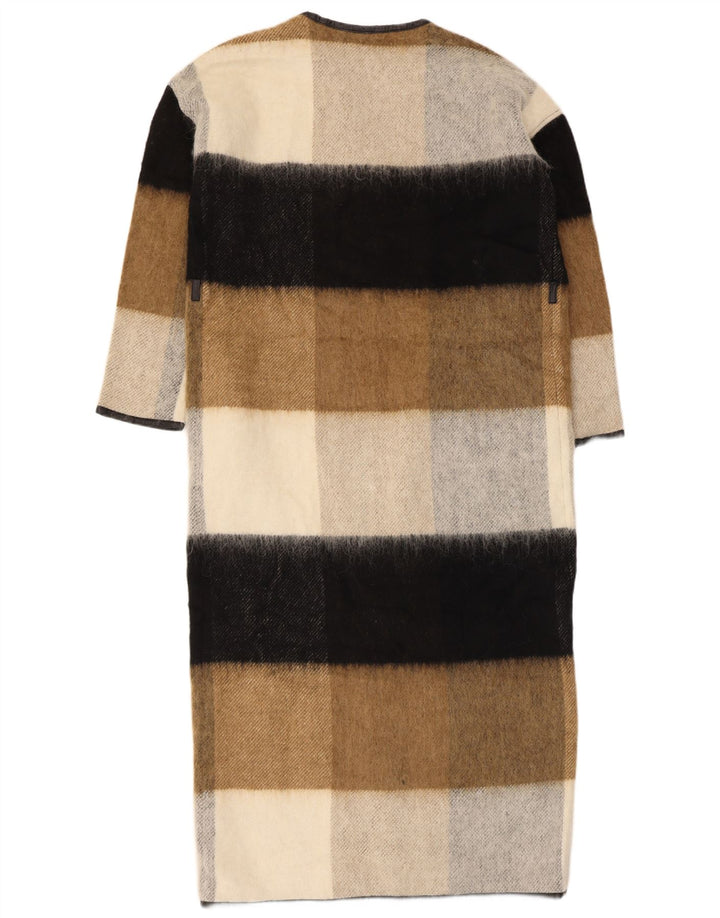 Marks & Spencer Damen Longline-Mantel UK 10 Small Mehrfarbig