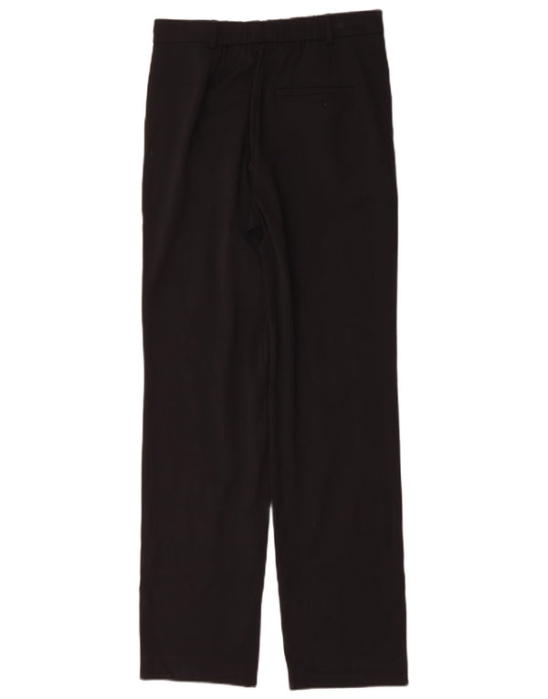 Marks & Spencer Damen Gerade Freizeithose UK 8 Small W28 L31 Schwarz