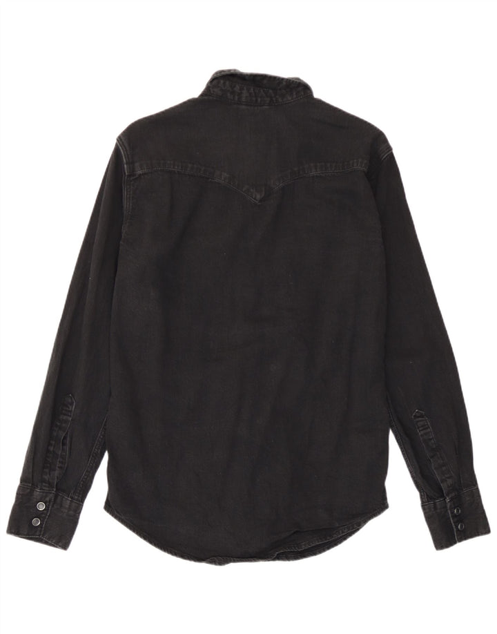 Levi's Herren Standard-Jeanshemd, Größe S, Schwarz, Baumwolle