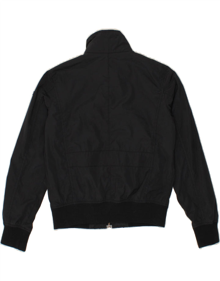 WOOLRICH Boys Bomber Jacket 9-10 Years Black Polyester Vintage Woolrich and Second-Hand Woolrich from Messina Hembry 