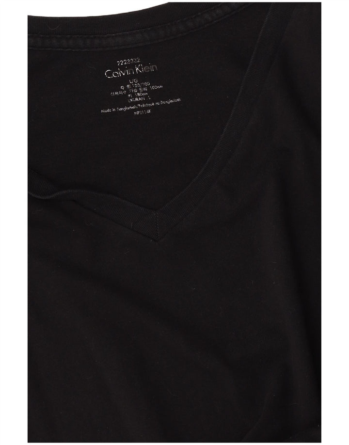Calvin Klein Herren T-Shirt Top Large Schwarz