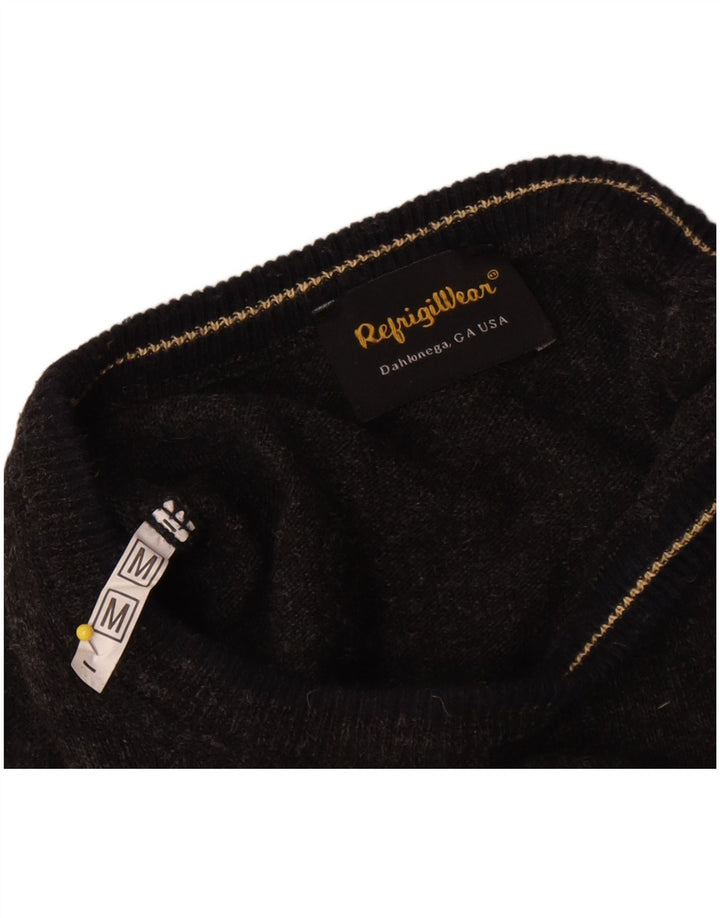 Refrigiwear Damen Pullover mit Rundhalsausschnitt, UK 14, Mittelgrau