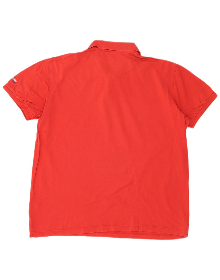 Harmont & Blaine Herren-Poloshirt XL, rote Baumwolle