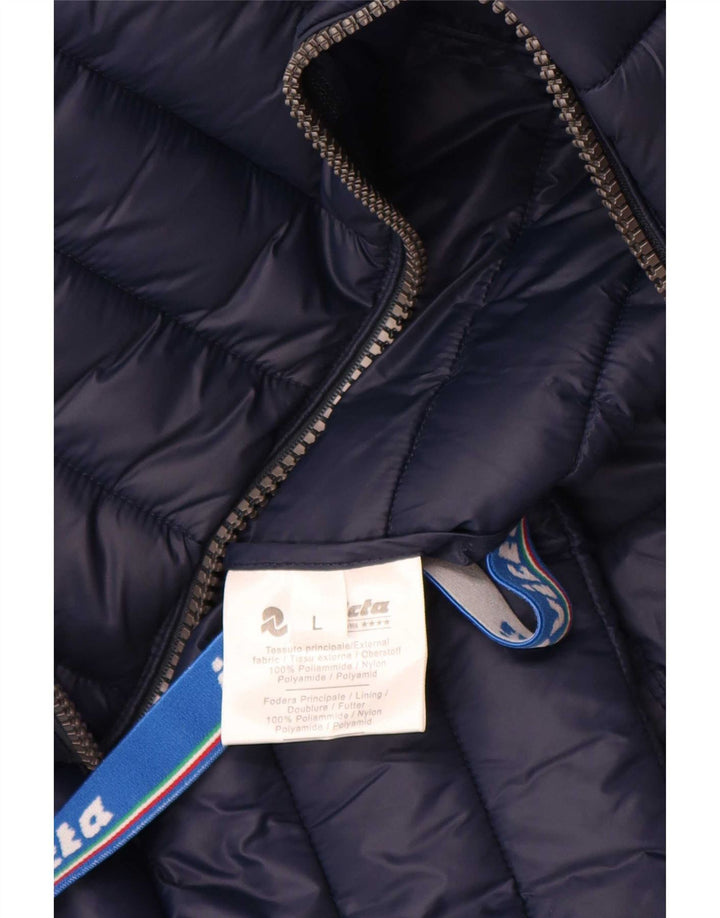 Invicta Damen Wattierte Jacke UK 40 Large Marineblau Polyamid