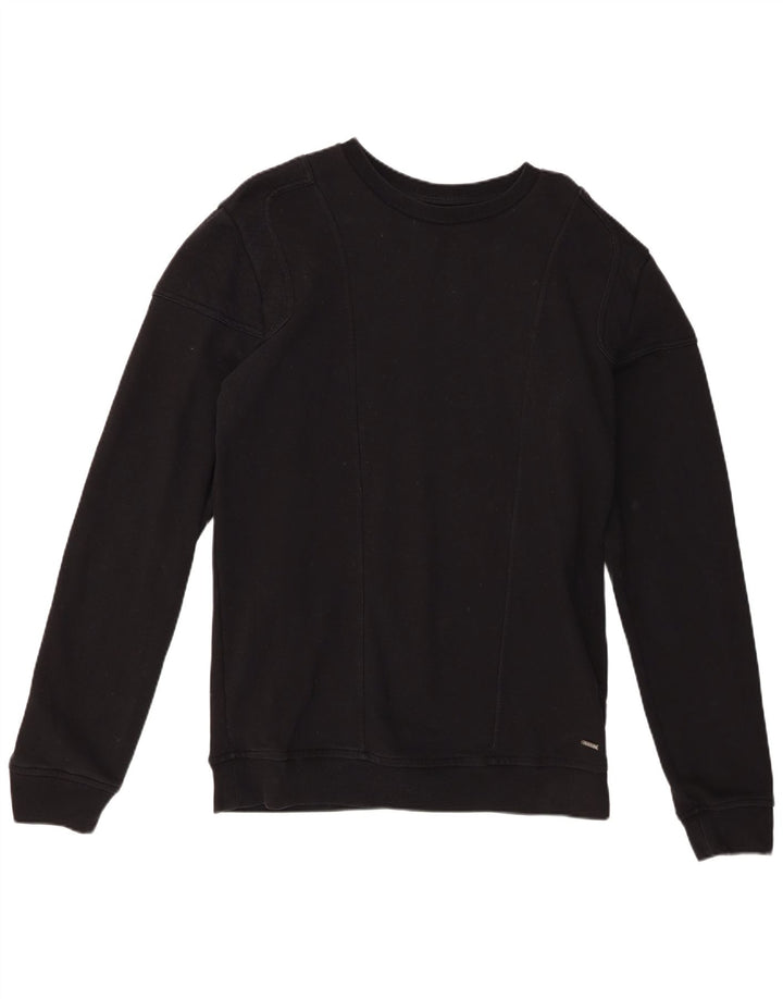Diesel Herren Sweatshirt Pullover XL Schwarz Baumwolle