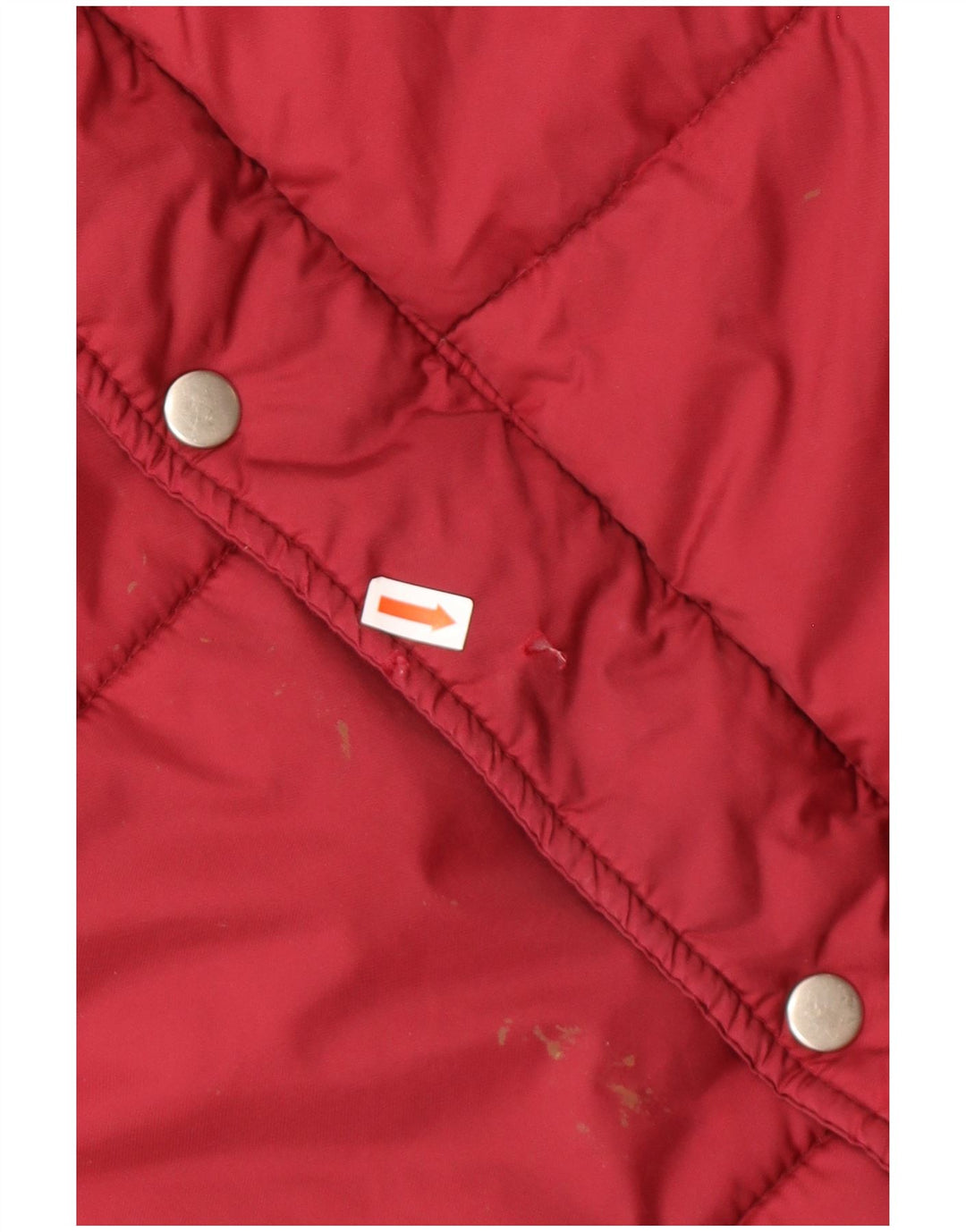Vintage Herren Wattierte Jacke UK 42 XL Rot