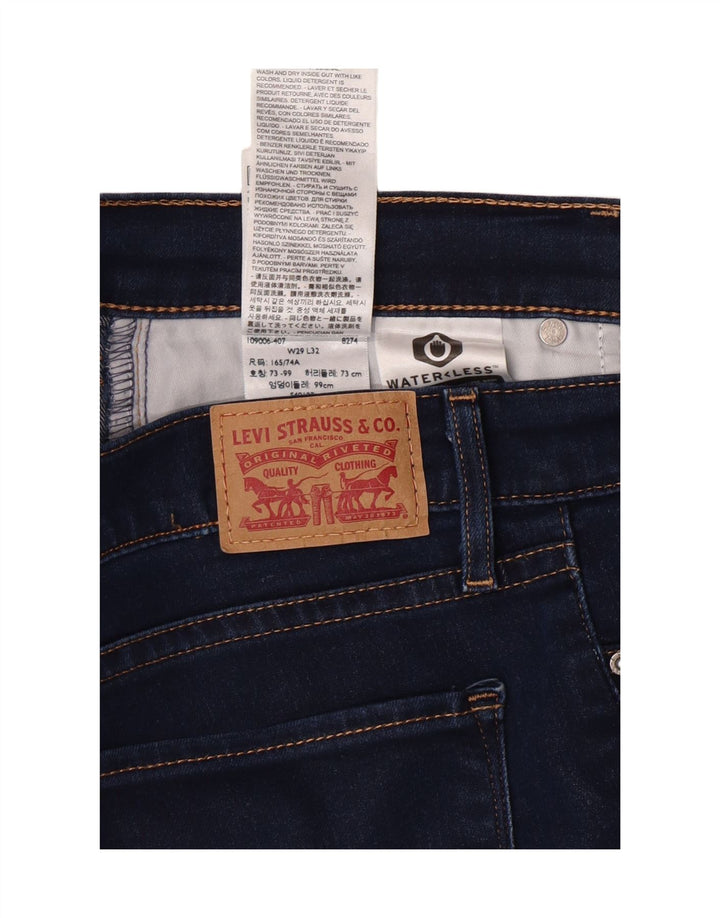 LEVI'S Slim-Jeans für Damen, W29, L30, marineblau, Baumwolle