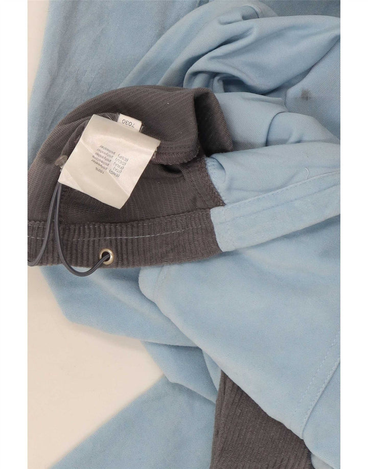 Übergroße Trainingsjacke für Damen von Lotto, Gr. 10, Größe S, Blau, Farbblock