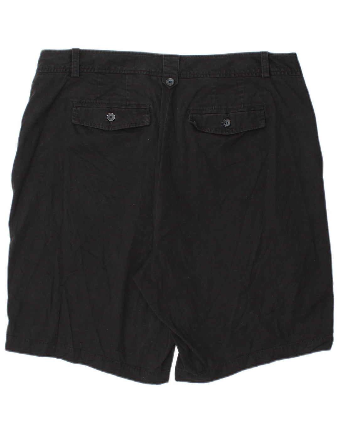 Dockers Damen Chino-Shorts US 18 2XL W38 Schwarze Baumwolle